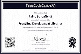 JavaScript Algorithms and Data Structures Certification